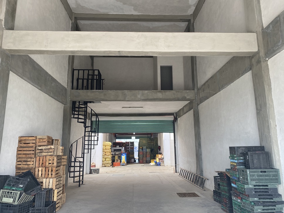 bodega de doble altura en la nueva central de cuapiaxtla